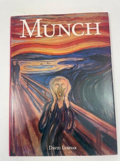 " Munch " Expressionist Hardcover Art Book First Edition 1990 by David Loshak