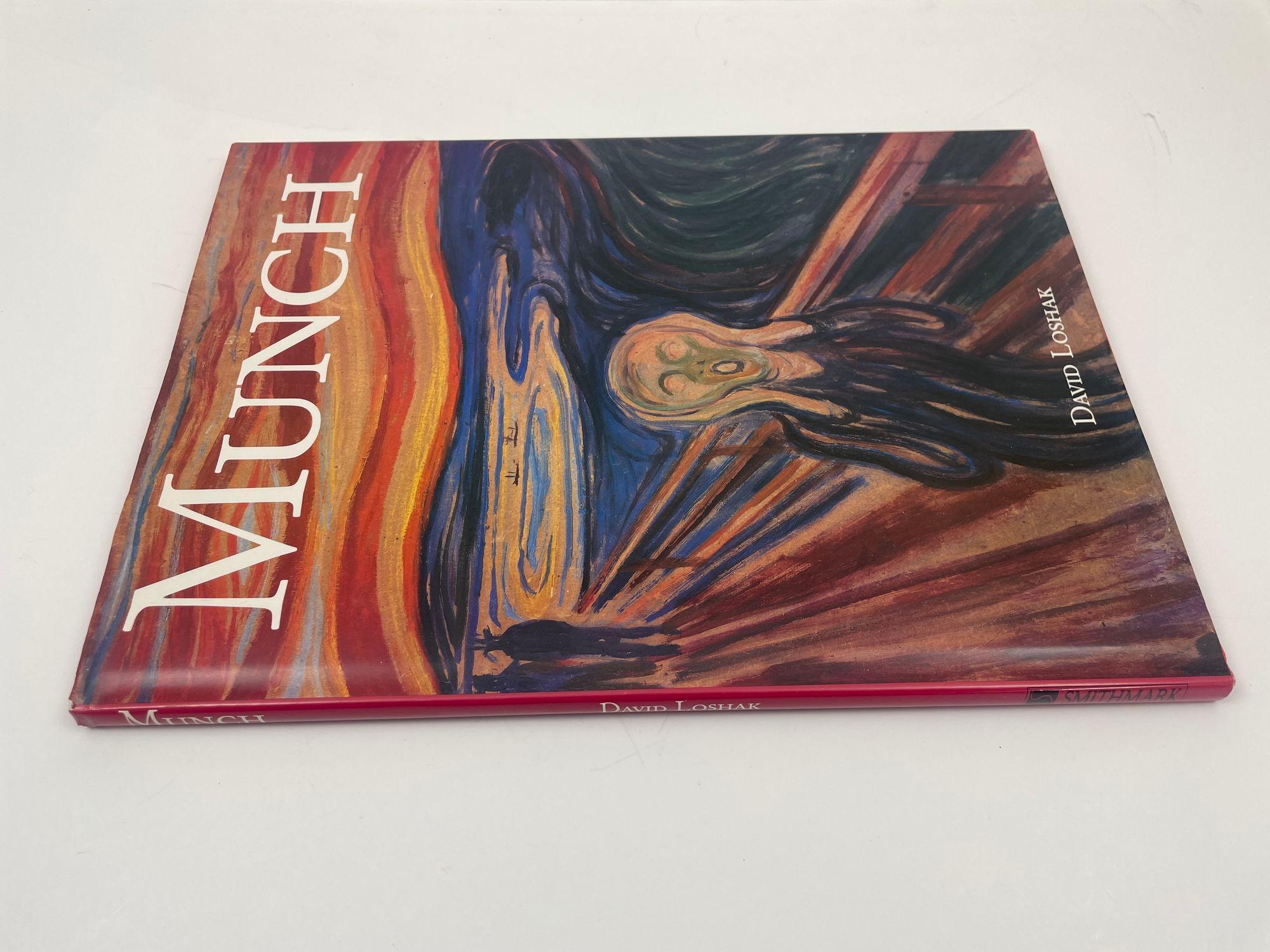 Expressionistisches Hardcover-Kunstbuch „ Munch“ von David Loshak, Erstausgabe 1990 (Norwegisch) im Angebot