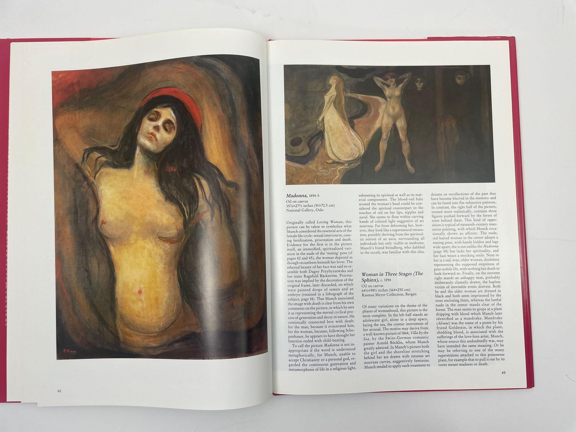 Expressionistisches Hardcover-Kunstbuch „ Munch“ von David Loshak, Erstausgabe 1990 im Angebot 2