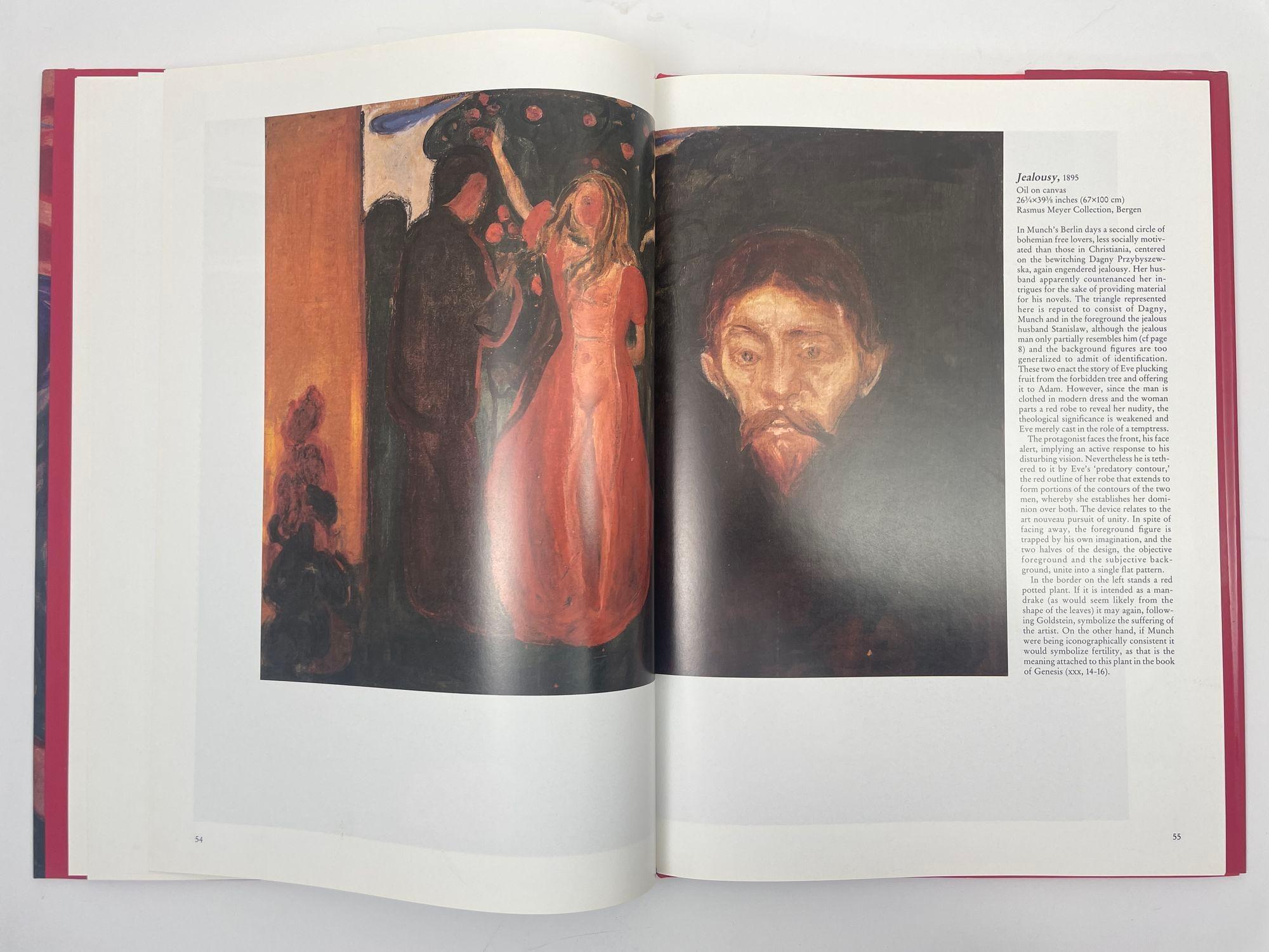 Livre d'art expressionniste à couverture rigide Munch, première édition de David Loshak, 1990 en vente 3