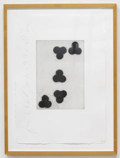 ( due opere della serie Carte da gioco ) Firmato, da Donald Sultan.