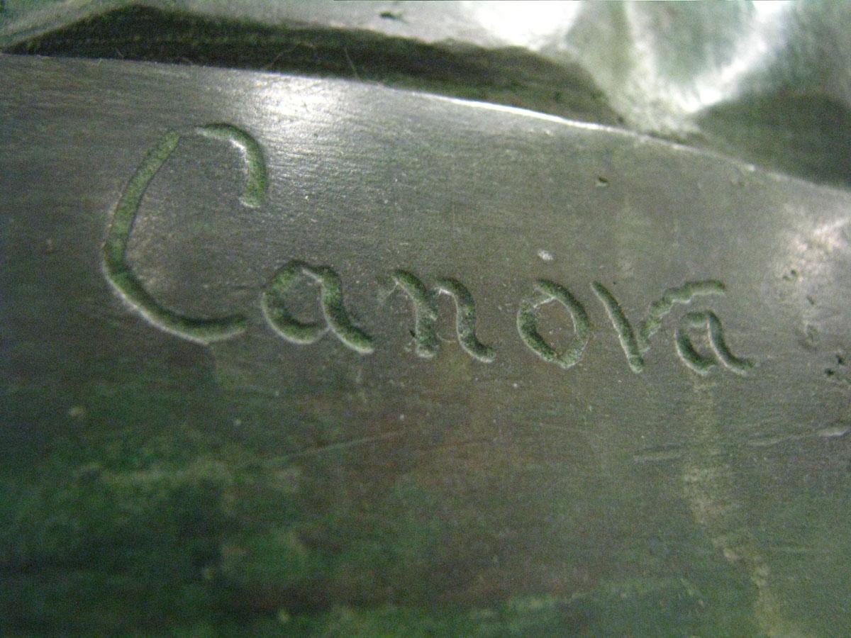 Sculpture en bronze « Vénus Italica » signée « Canova » en vente 7