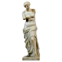 " Venus of the Nile " 19th Century Italian Carrara Marble Sculpture