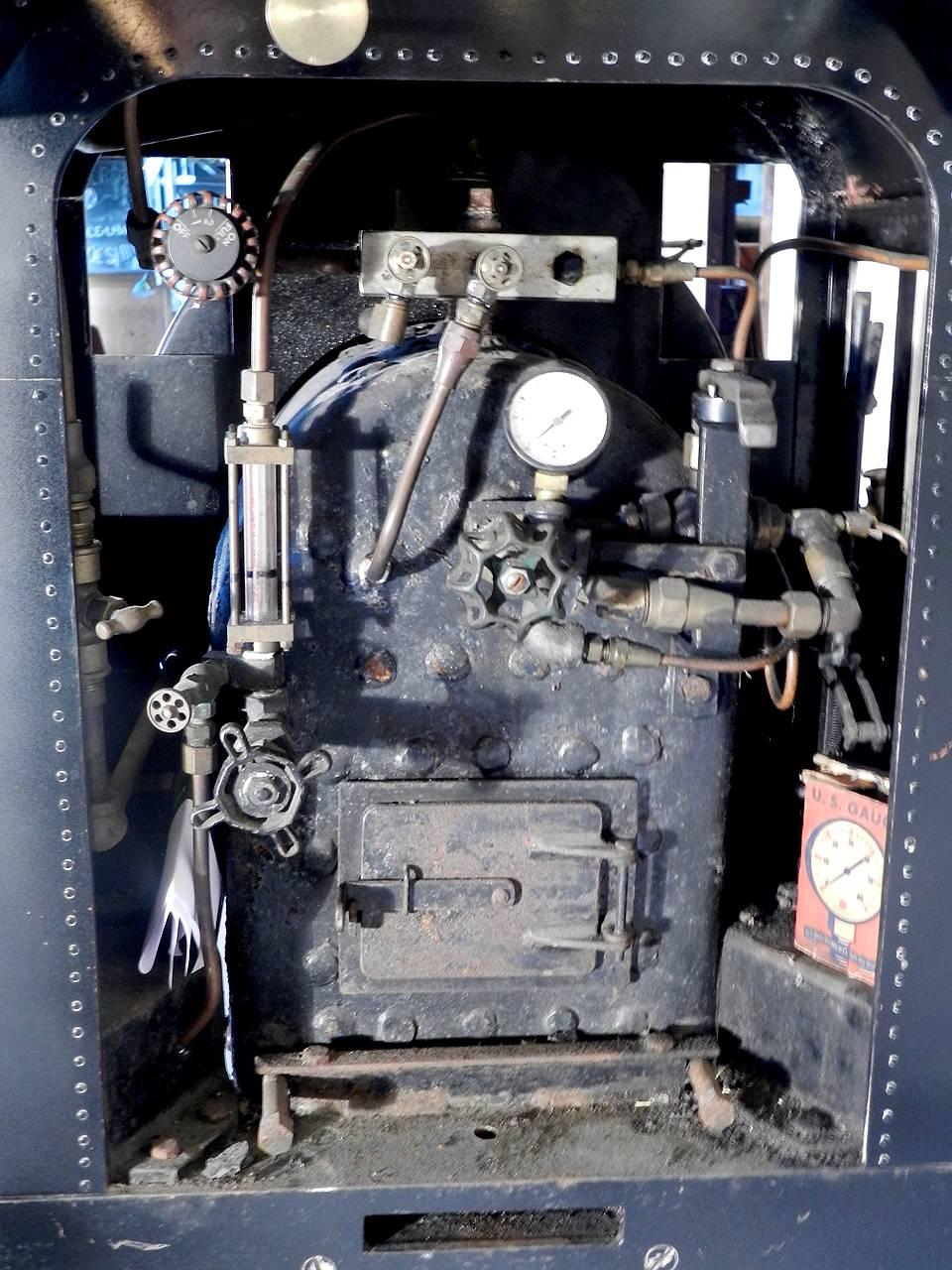 Américain Engin ferroviaire à vapeur vivant à réservoir industriel 0-4-0