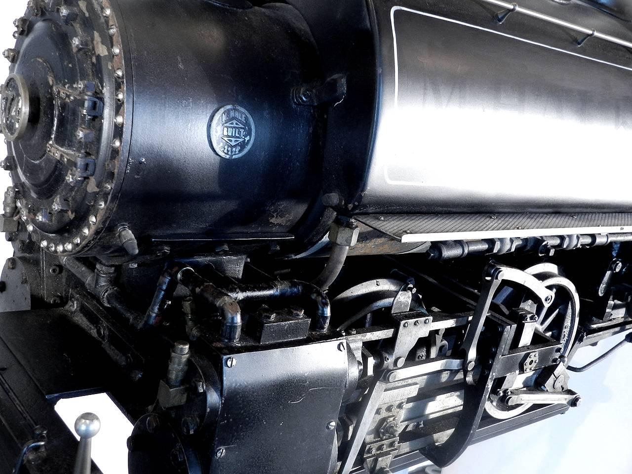 Acier Engin ferroviaire à vapeur vivant à réservoir industriel 0-4-0