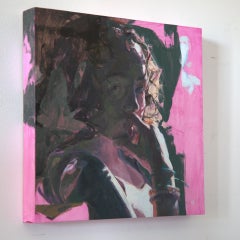 "Find A Balance" - Original Oil of Reflective Woman by Elena Burykina