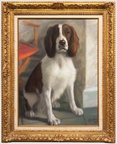 Framed 20th Century Pastel - The Lady Beautiful Framed 20th Century Pastel - The Lady Beautiful