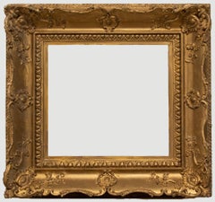 Large Ornate Late 19th Century Gilt Picture Frame