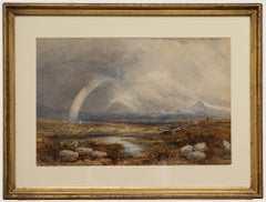 19th Century Watercolour - Rainbow of Wetlands