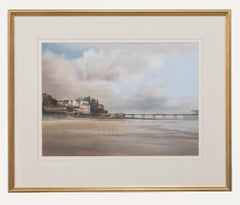 Christopher Stolworthy - Framed Contemporary Pastel, Cromer Beach, Norfolk