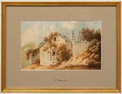 Paul Sandby RA (1730-1809) - 1801 Watercolour, Sunlit Cottage