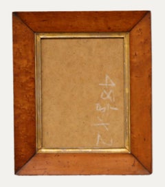 Fine Late 19th Century Bird's Eye Maple Picture Frame