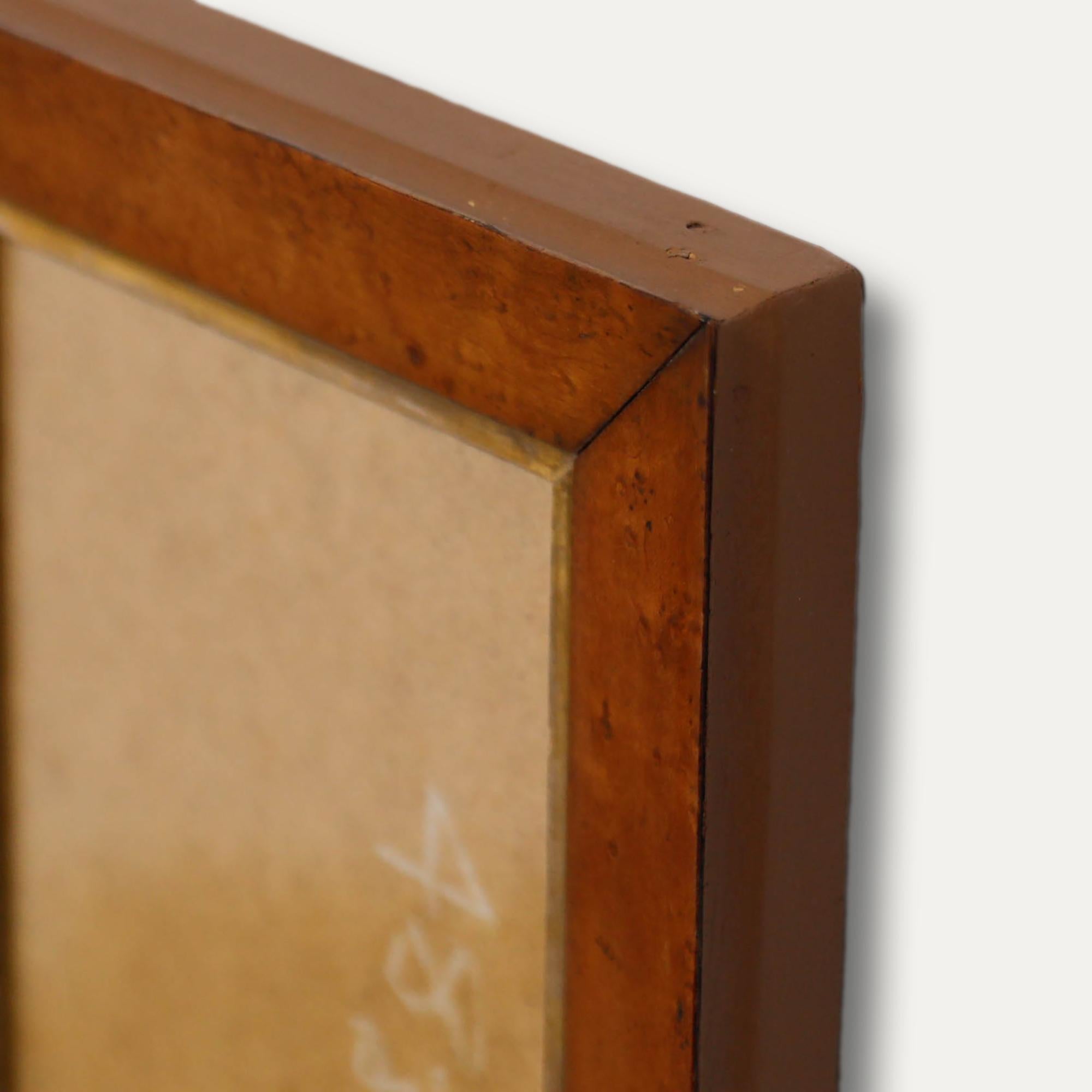 Fine Late 19th Century Bird's Eye Maple Picture Frame For Sale 1