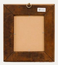 Exquisite Late 19th Century Burr Maple Frame with Cushion Profile