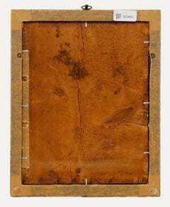 Late 19th Century Bird's Eye Maple Picture Frame with Cushion Profile