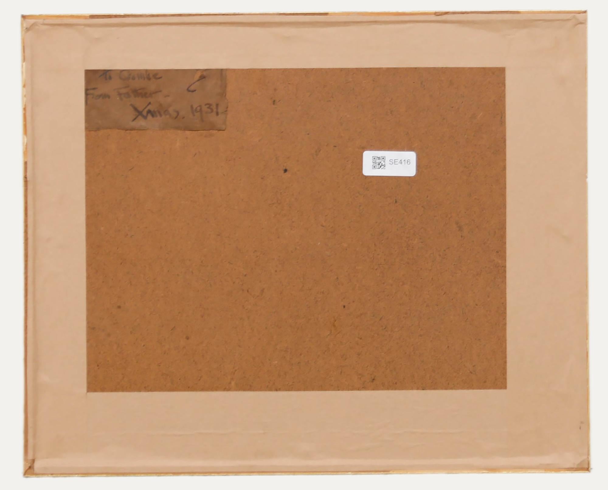 Frank Richards RBA (1863-1935) - Acuarela de la Escuela de Newlyn, Una perspectiva costera en venta 2