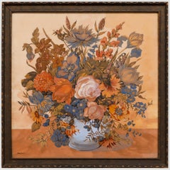 Daisy Smith (1891-1983) - Mid 20th Century Watercolour, Floral Arrangement