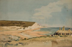 William Warden (1908-1982) - Mid 20th Century Watercolour, Dover Cliffs