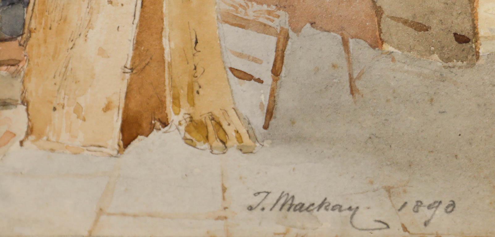 James Millar Mackay (1863-1936)  Aquarell, Anne Hathaway's Cottage, Anne Hathaway, 1890 4