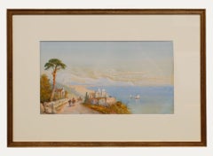 Edwin St. John (1878-1961) - Aquarell, Mittelmeerküste