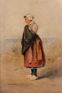 Robert Taylor Pritchett (1828-1907) - Watercolour, Maria Van De Toorn