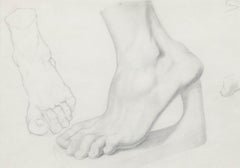 William Kerry - Early 20th Century Graphite Drawing, Gladiator's Left Foot