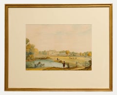 19th Century Watercolour - The Manor House