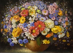 Harold COX - Pastello del XX secolo, bouquet autunnale