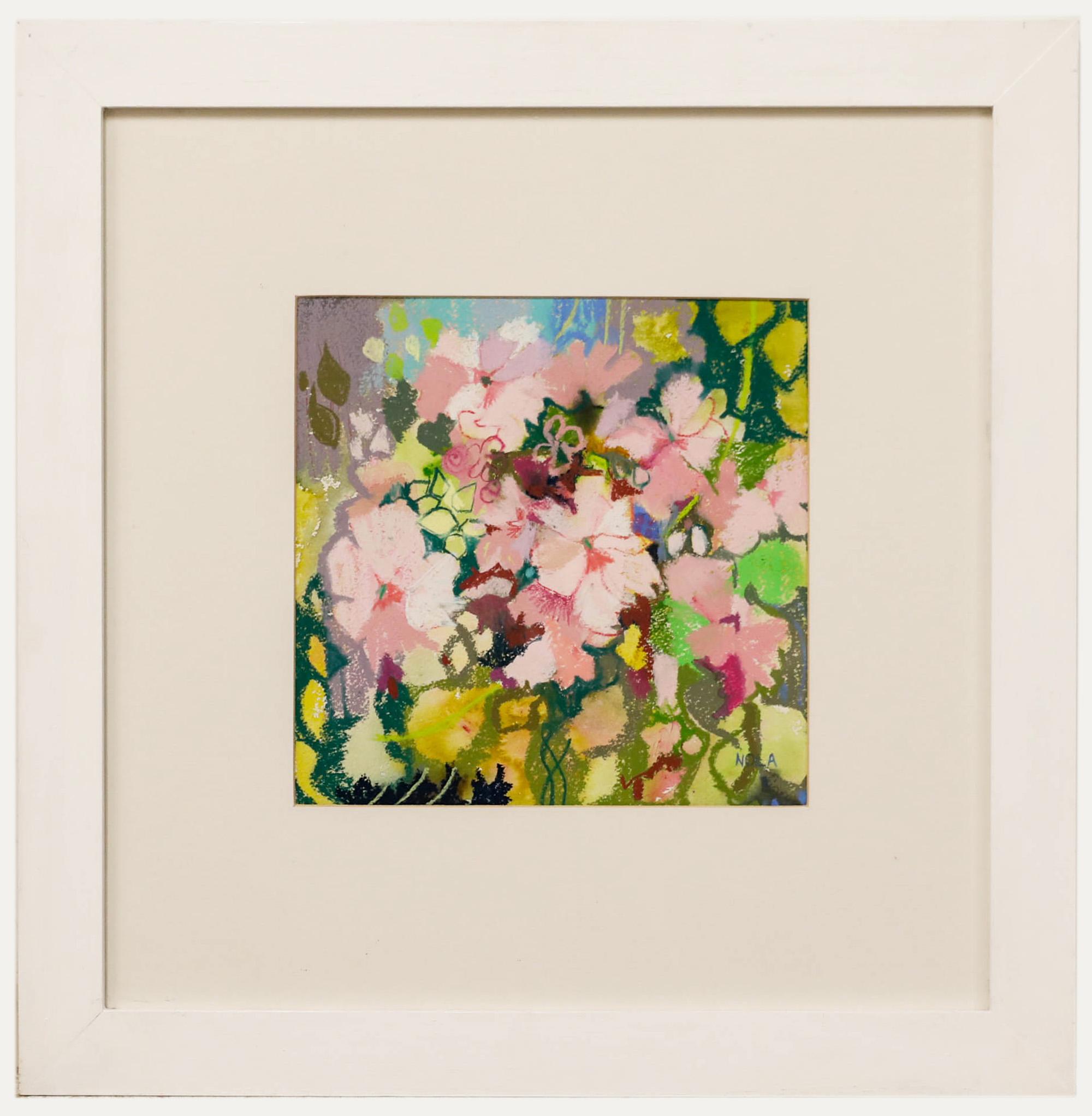 Unknown Still-Life – Nola Armstrong – Pastell, Frühlingsssüßigkeit, 20. Jahrhundert, Nola Armstrong