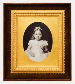 Antique Ornate 19th Century Cased Picture Frame - Original Water Gilding