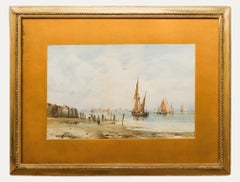 1893 Watercolour - Low Tide, Venice