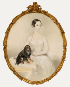 Early 19th Century Watercolour - Eliza Nugent, Countess of Oxford and Mortimer