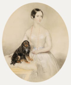 Early 19th Century Watercolour - Eliza Nugent, Countess of Oxford and Mortimer