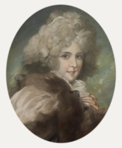 After Sir Thomas Lawrence - 19th Century Pastel, Portrait of Elizabeth Farren