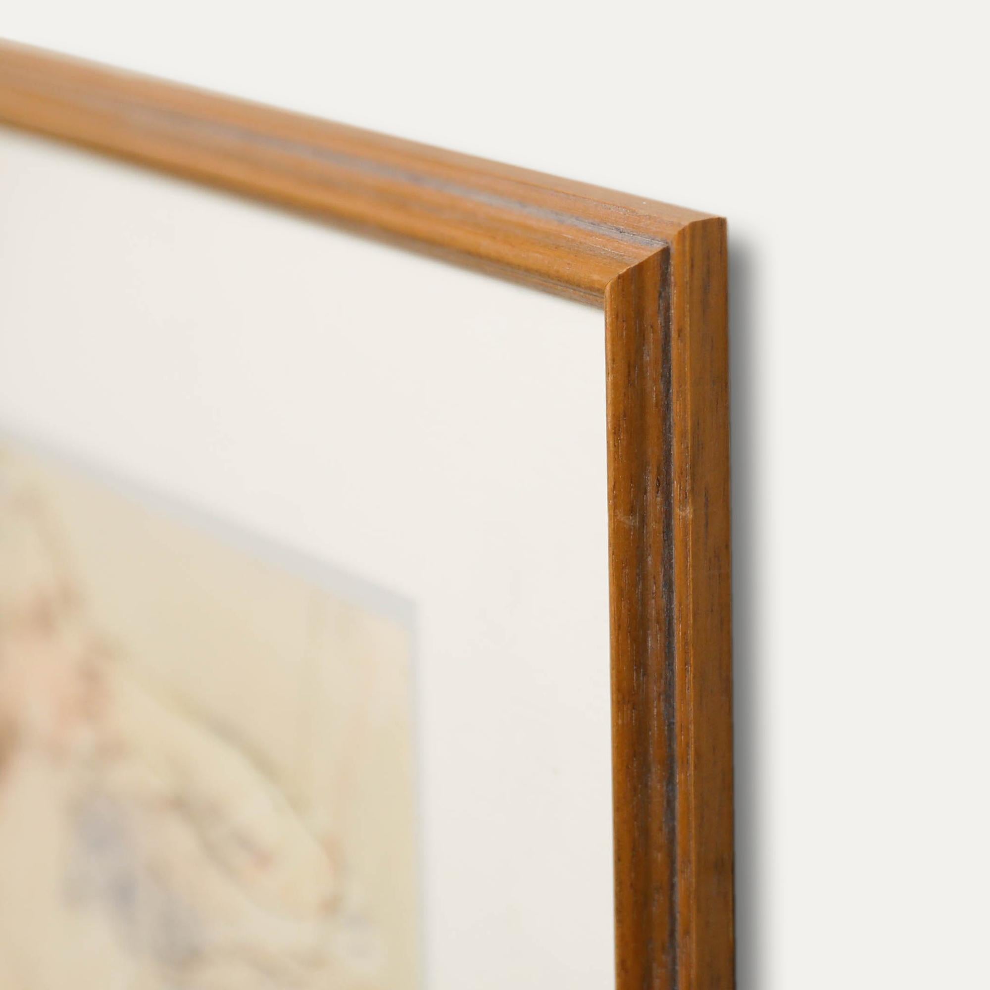 Brian Chugg (1926-2003) - Framed Mid 20th Century Pen and Ink Drawing, My Mother For Sale 1