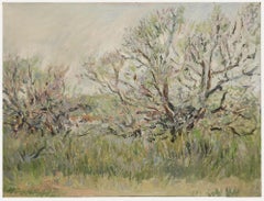 Simon Goldberg (1916-2002) - 20th Century Watercolour, Winter Trees