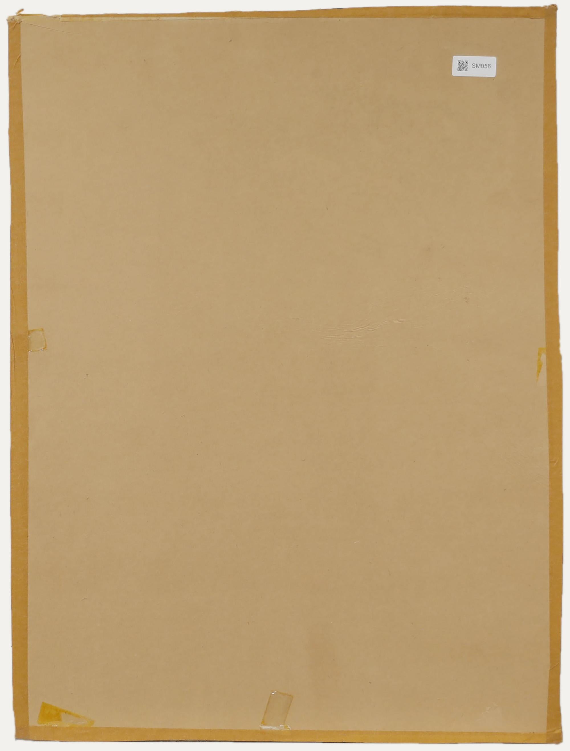 Ben Shearer - 1987 Watercolour, Tracks to the Ranges - Beige Landscape Art by Unknown