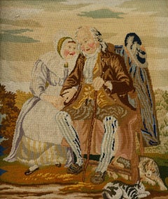 19th Century Embroidery - The Happy Couple