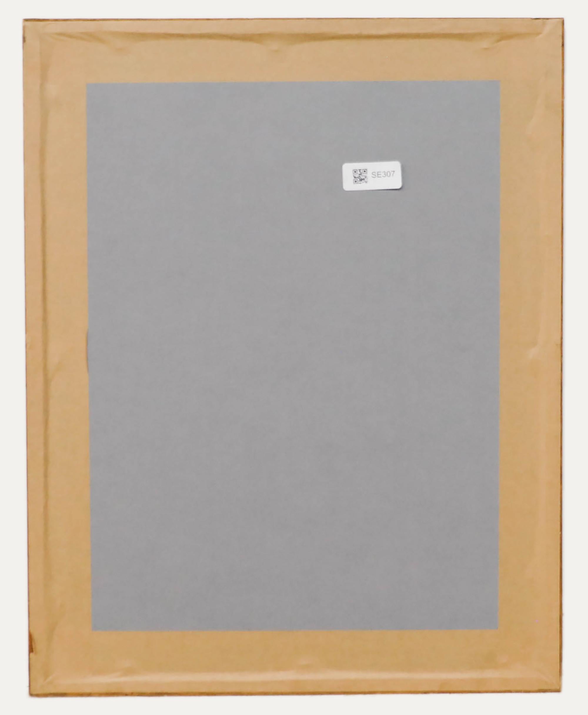 Abu Bakar Ibrahim (1925-1977) - Aquarell aus der Mitte des 20. Jahrhunderts, Porträt eines Mannes (Beige), Portrait, von Unknown