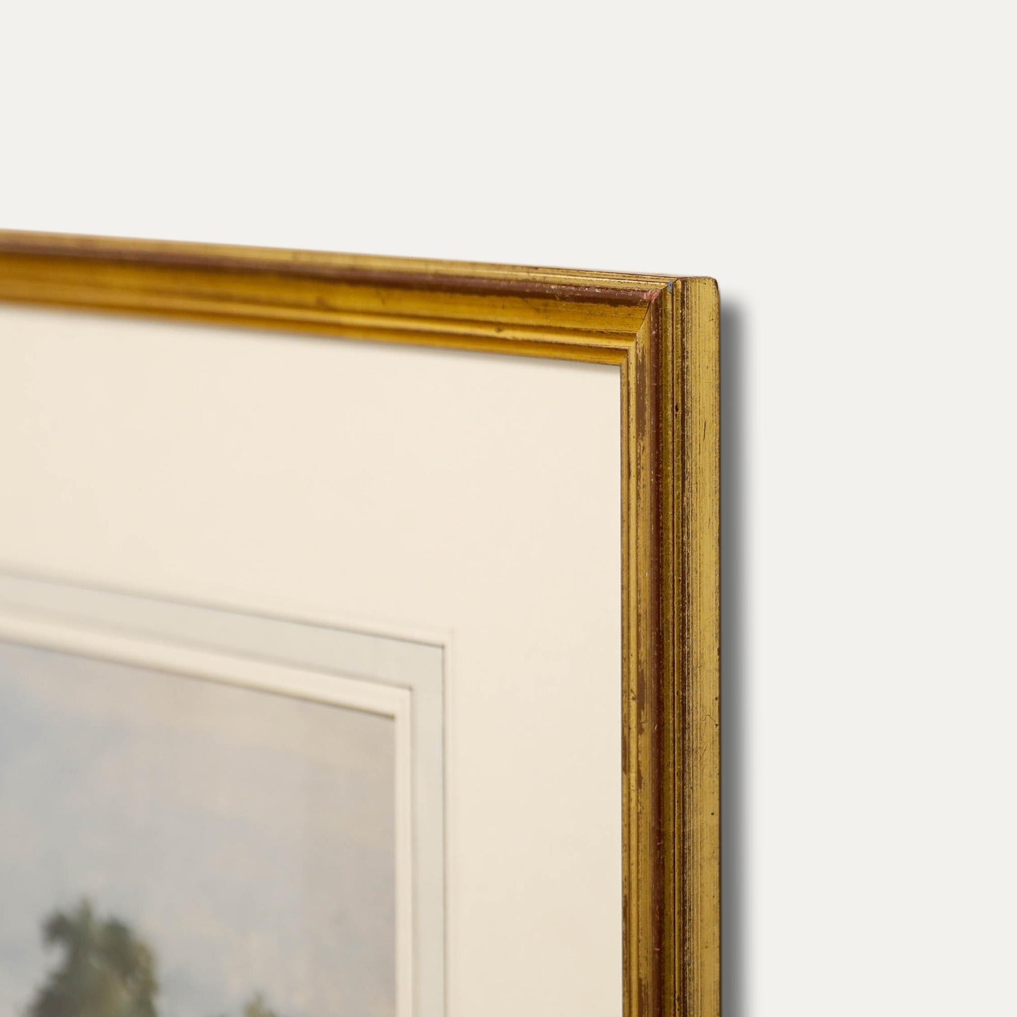 Attribut. James Chisholm Gooden (fl.1835-1875) - Aquarell, Einetuary-Landschaft im Angebot 1