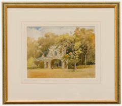 Alfred Henry Hart (1866-1953) - Framed Watercolour, Old Temple Bar