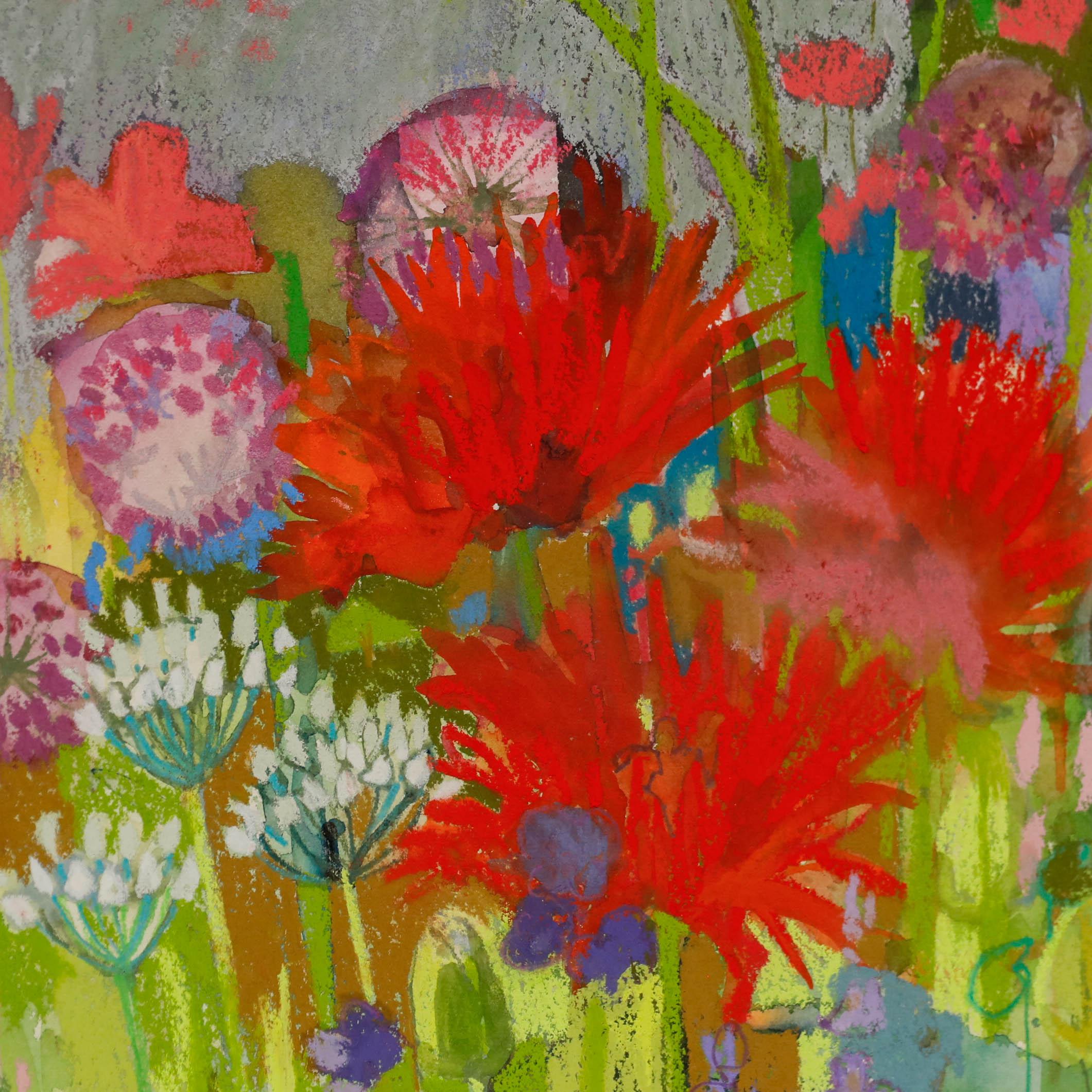 Nola Armstrong - Pastel du 20e siècle, Glorious June en vente 1