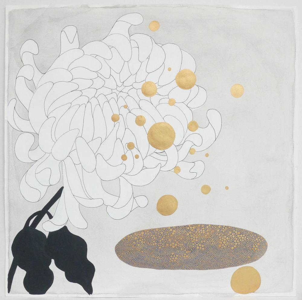las flores, "respira - Art de Crystal Liu