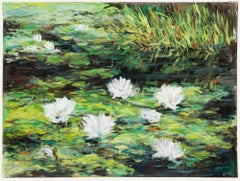 Erwin Steinhauser (1939-2023) - 1999 Pastel, étude des algues