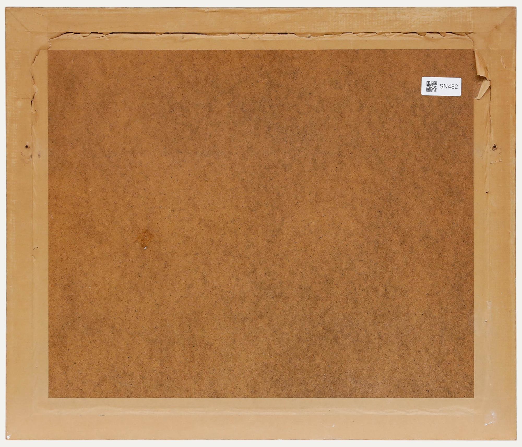 Beverley Meyers (1949-2016) - Pastello del 1983, Il picco della montagna - Landscape Art Beige di Unknown
