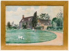 Aquarelle, The Grounds at Houton 84 de George Gordon Fraser (1859-1895)