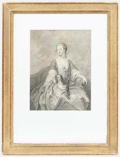 After Joshua Reynolds  (1723-1792) - Early 19th Century Watercolour, The Duchess