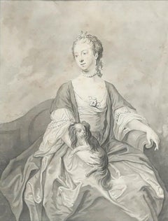 After Joshua Reynolds  (1723-1792) - Early 19th Century Watercolour, The Duchess