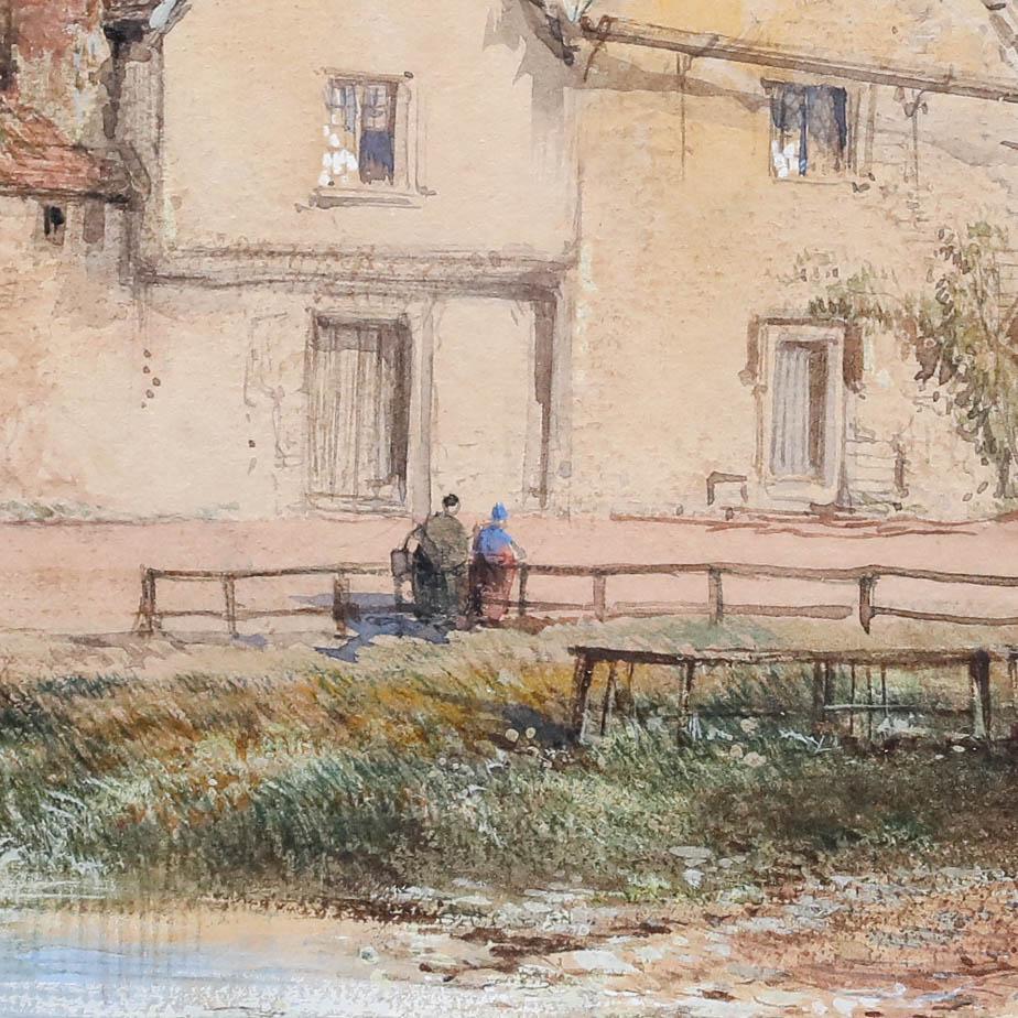 Thomas R. Colman Dibdin (1810-1893) - Mid 19th Century Watercolour, The Pond For Sale 3