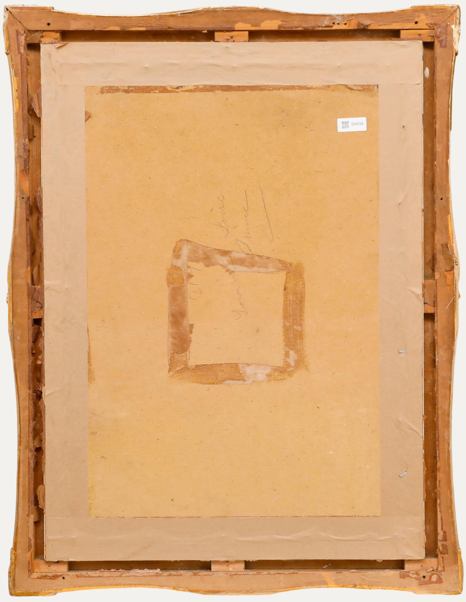 Pierre Le Boeuff (fl.1899-1920) - Late 19th Century Watercolour, Canal Scene For Sale 2